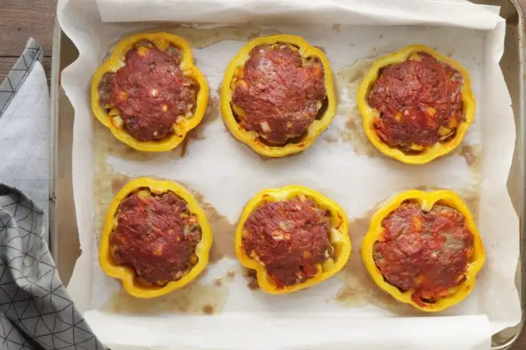 Step 5 - Bell Pepper Mini Meatloaf