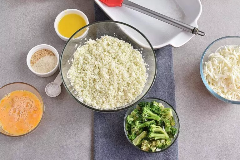 Step 3 - Broccoli Cauliflower Rice Chicken Casserole