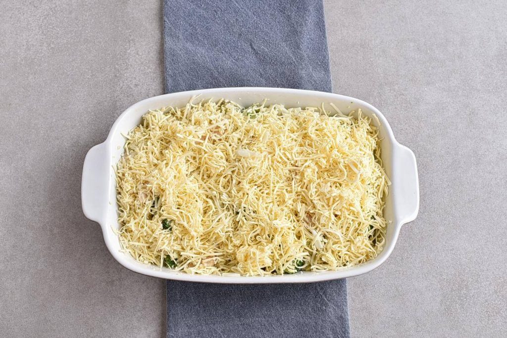 Broccoli Cauliflower Rice Chicken Casserole recipe - step 6