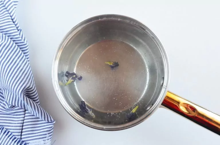 Step 2 - Butterfly Pea Flower Tea