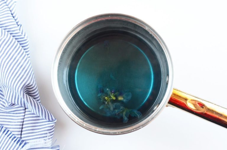 Step 3 - Butterfly Pea Flower Tea