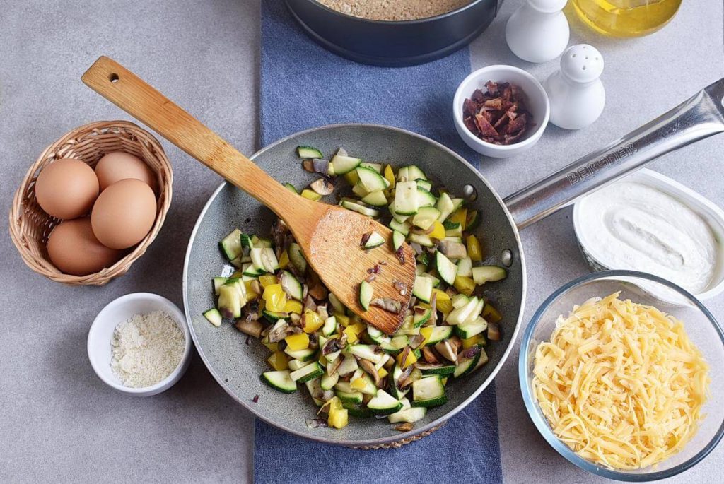 CheddarVeggie Appetizer Torte Recipe Cook.me Recipes