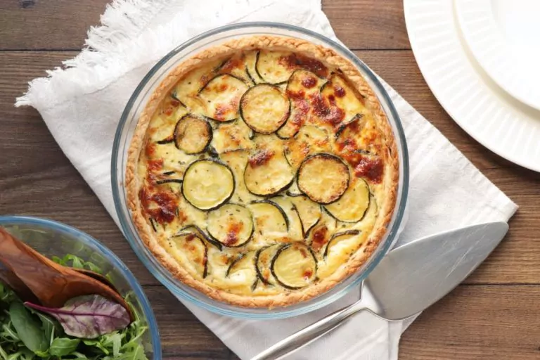 Step 9 - Cheesy Zucchini Quiche