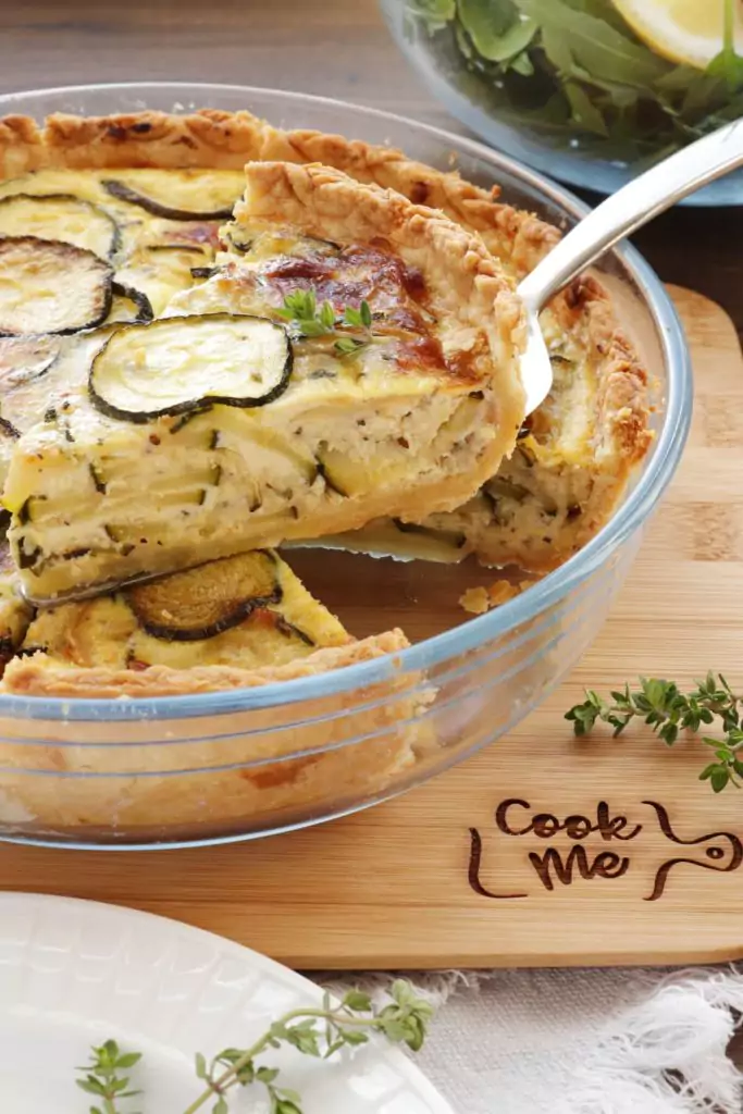 Cheesy Zucchini Quiche