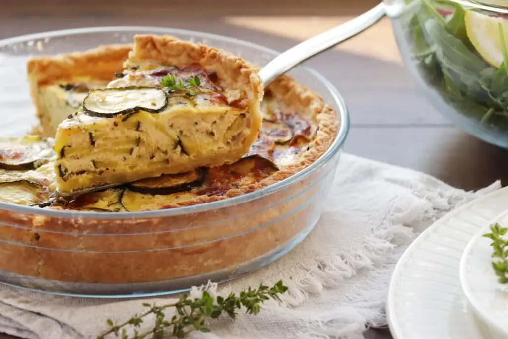 Cheesy Zucchini Quiche