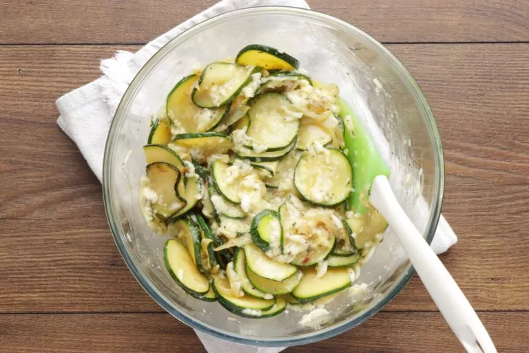 Step 5 - Cheesy Zucchini Quiche