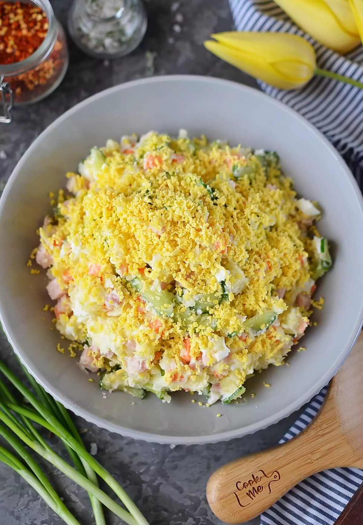 Creamy Korean Potato Salad