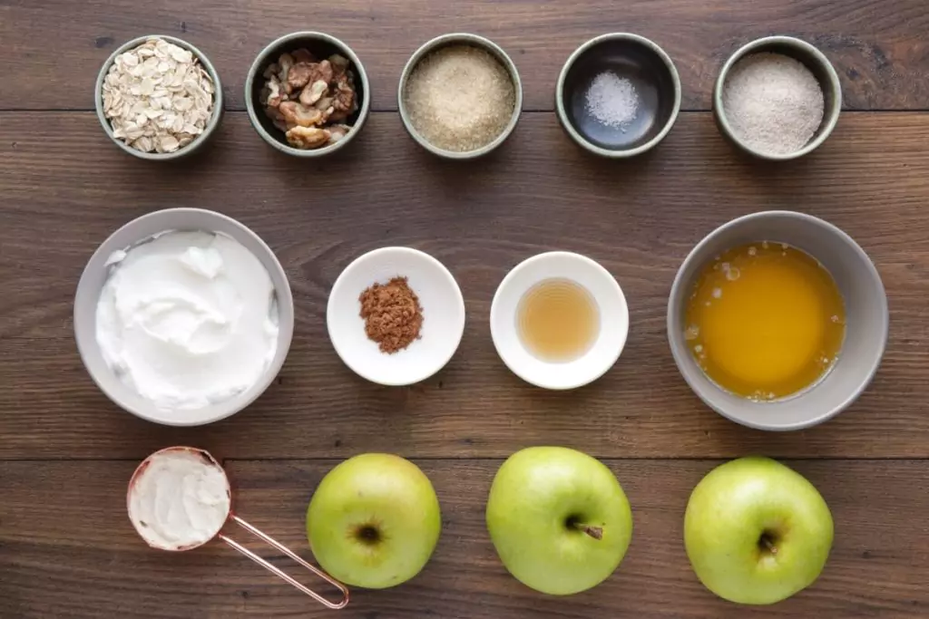 Ingredients for Crispy Apple Fries