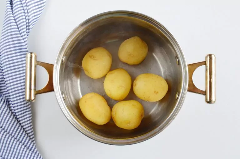 Step 1 - Deviled Potatoes