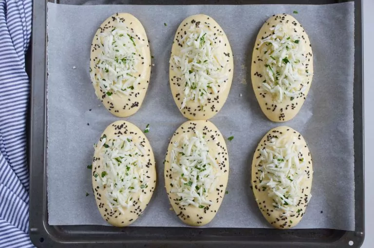Step 10 - Easy Cheese Sesame Garlic Bread