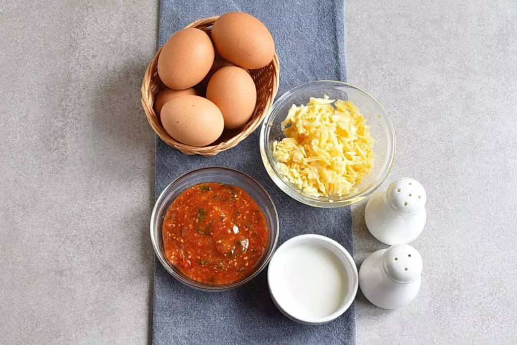 Ingredients for Keto Lunch Box Mini Quiches