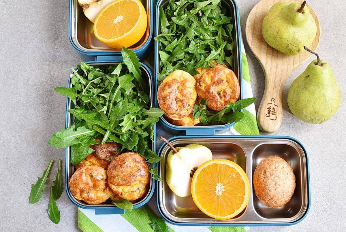 Keto Lunch Box Mini Quiches