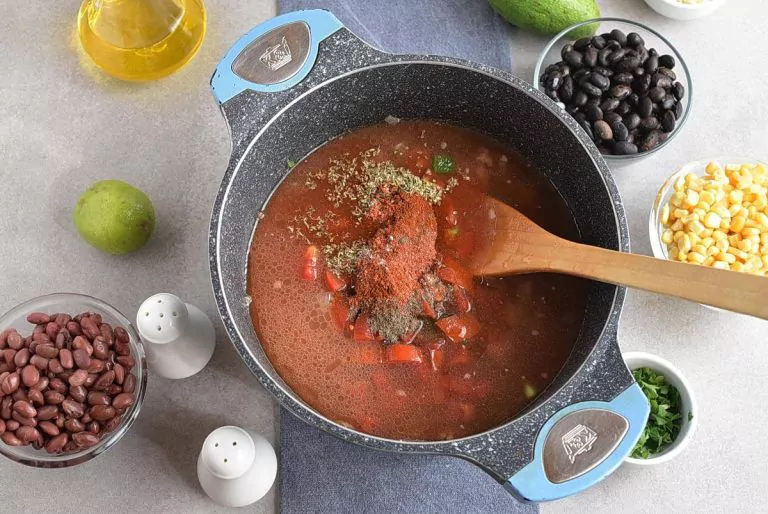 Step 4 - Easy Taco Soup