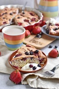 Easy Triple Berry Cake
