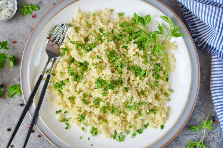 Step 7 - Healthy Cauliflower Rice