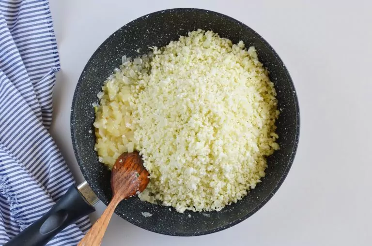 Step 3 - Healthy Cauliflower Rice