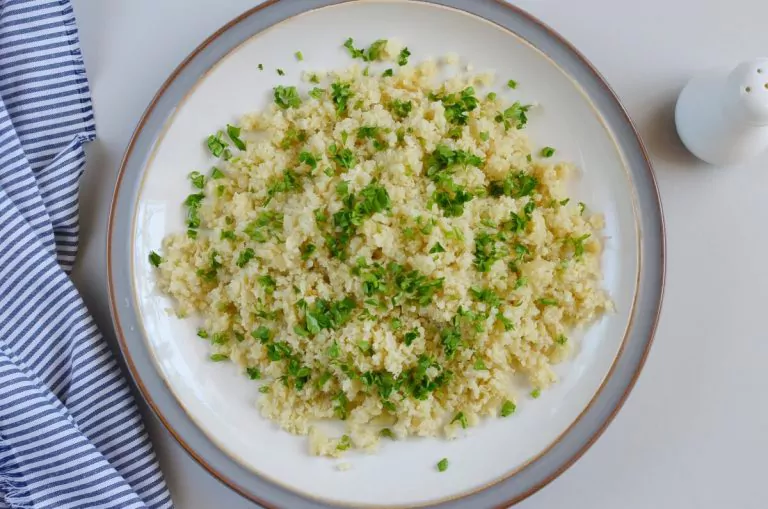 Step 6 - Healthy Cauliflower Rice