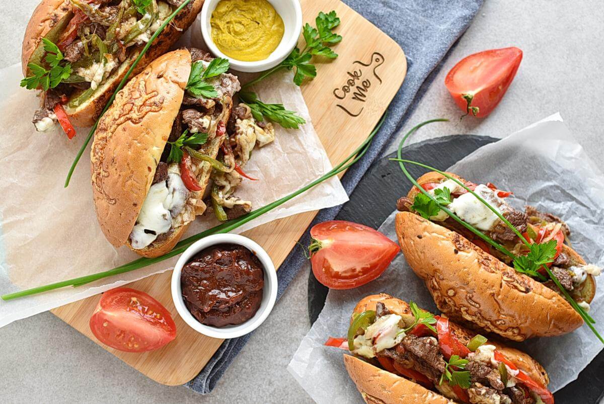 Homemade Philly Cheesesteaks