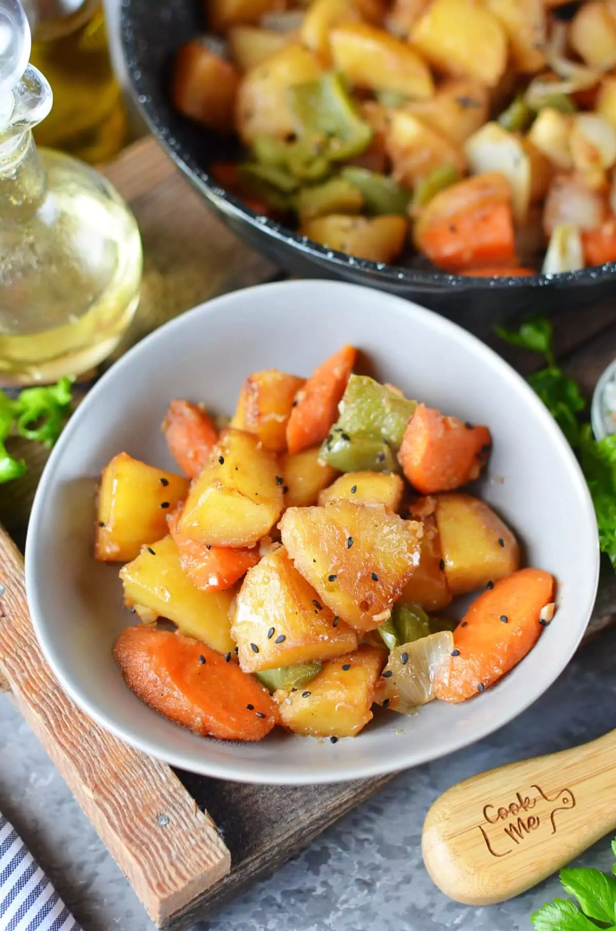 Korean Braised Potatoes – Gamja Jorim