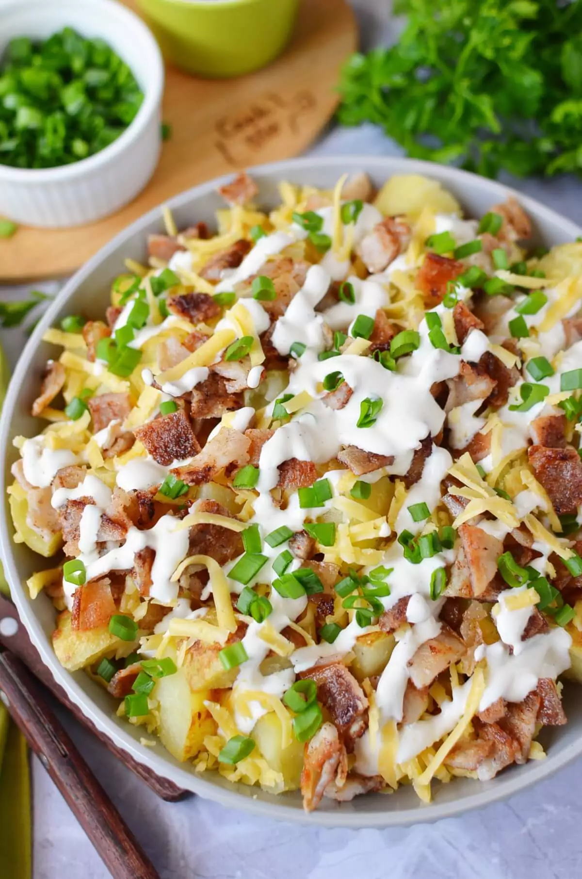 Loaded Baked Potato Salad