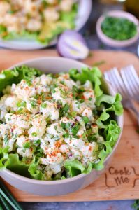 Low-Carb Cauliflower “Potato” Salad