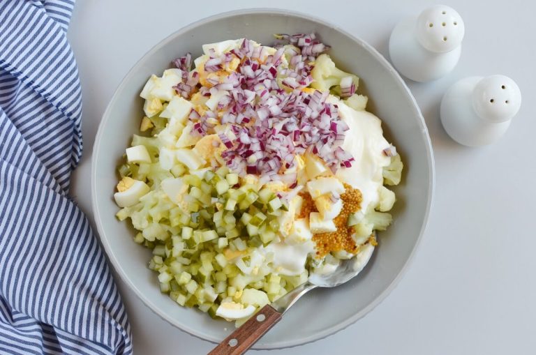Step 3 - Low-Carb Cauliflower “Potato” Salad