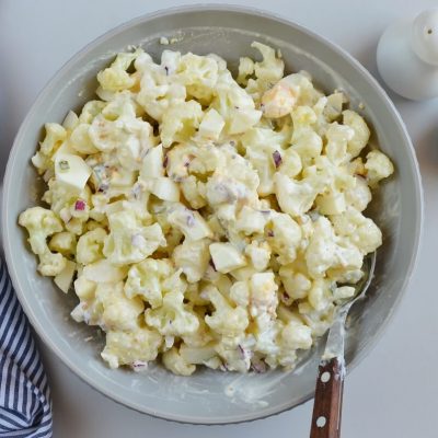 Low-Carb Cauliflower “Potato” Salad recipe - step 3