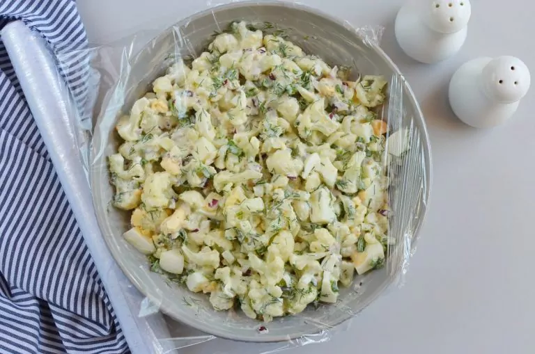 Step 6 - Low-Carb Cauliflower “Potato” Salad