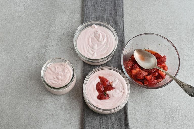 Step 7 - Marshmallow Strawberry Mousse