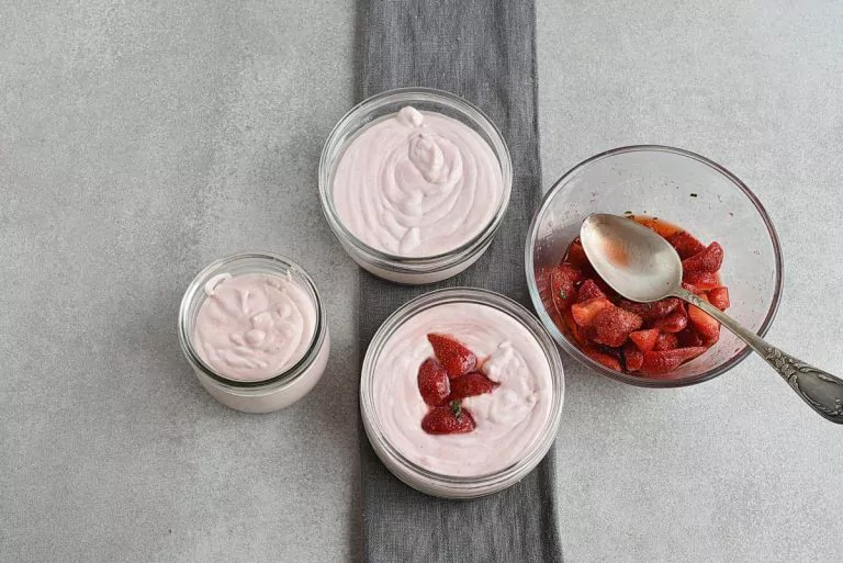 Step 7 - Marshmallow Strawberry Mousse