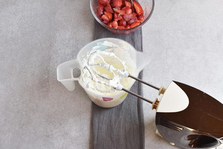 Step 5 - Marshmallow Strawberry Mousse