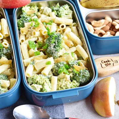 Meal-Prep Creamy Pasta Salad with Broccoli Recipes–Homemade Meal-Prep Creamy Pasta Salad with Broccoli–Easy Meal-Prep Creamy Pasta Salad with Broccoli
