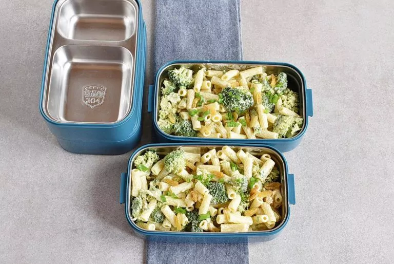 Step 5 - Meal-Prep Creamy Pasta Salad with Broccoli and Raisins
