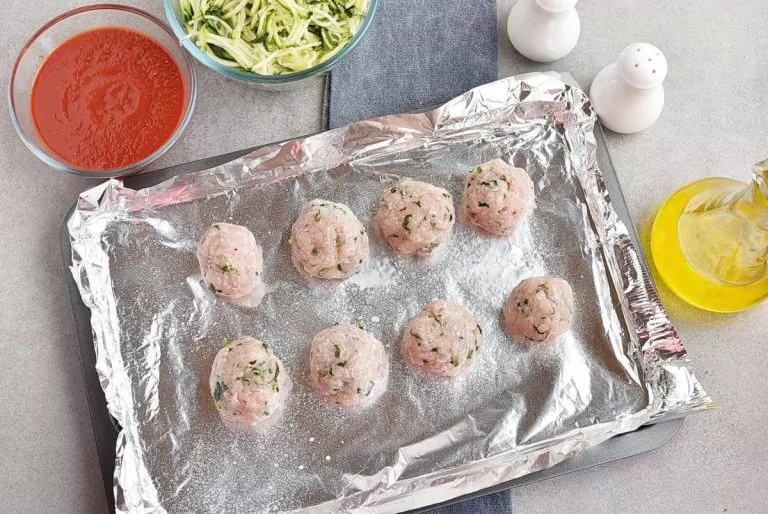 Step 3 - Meal-Prep Turkey Meatballs with Zoodles