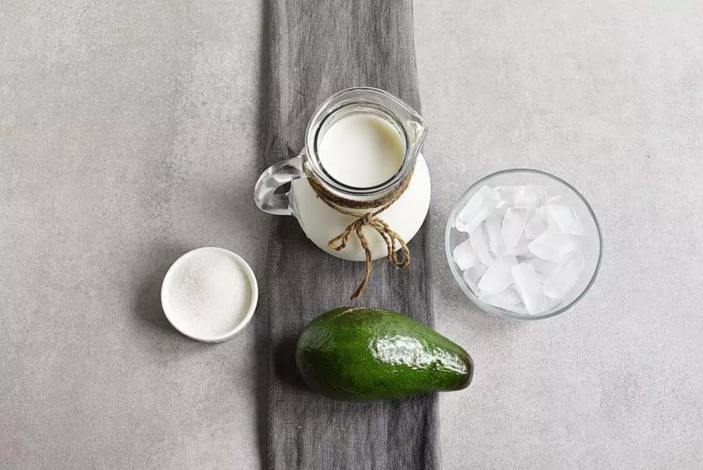 Ingredients for Moroccan Avocado Smoothie