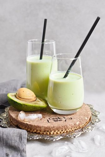 Moroccan Avocado Smoothie