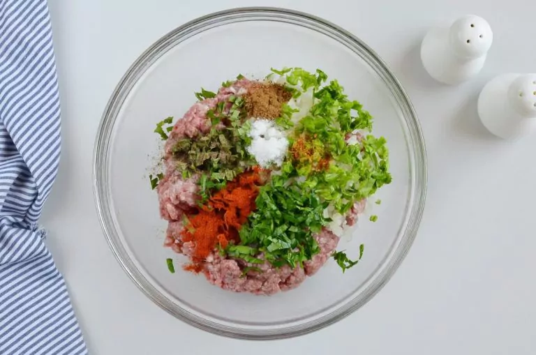 Step 1 - Moroccan Kefta Kebab