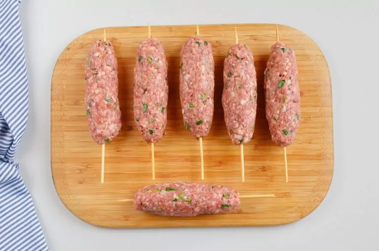 Step 5 - Moroccan Kefta Kebab