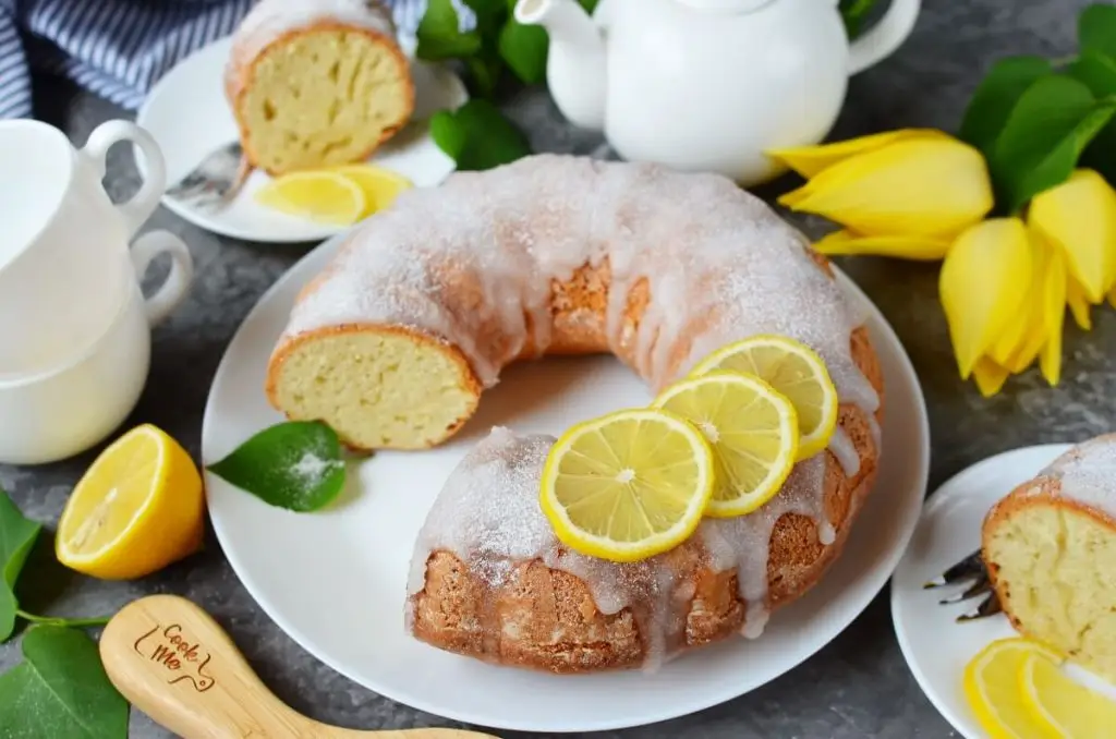Moroccan Lemon Cake (Meskouta)