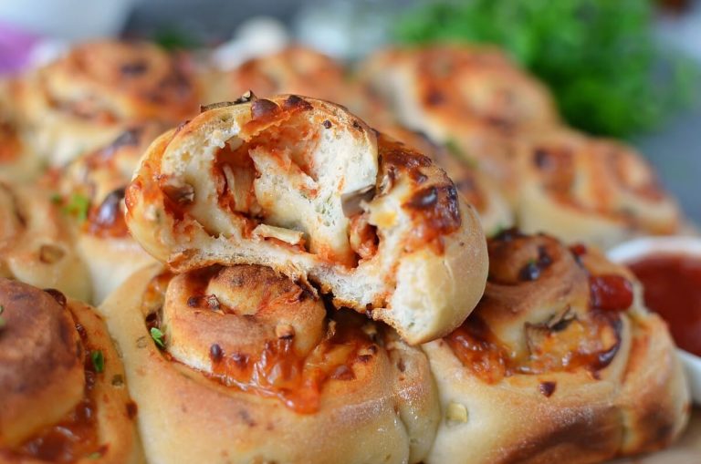 Step 11 - Mushroom Pizza Rolls