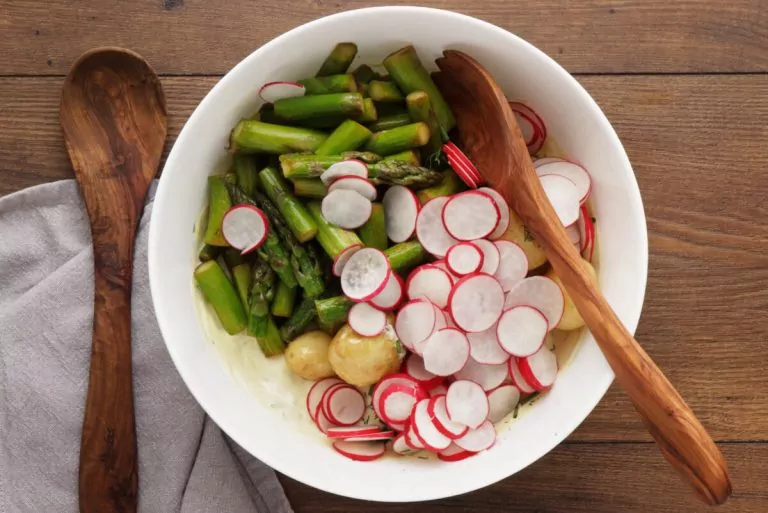 Step 5 - New Potato Salad with Asparagus