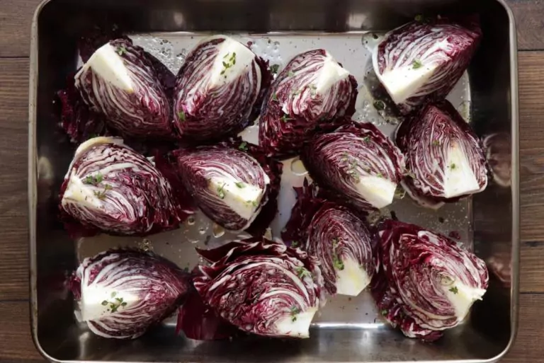Step 2 - Roasted Balsamic Radicchio with Pancetta