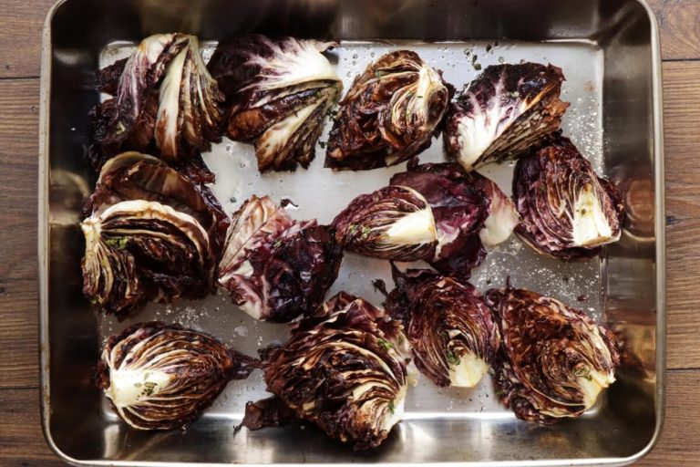 Step 3 - Roasted Balsamic Radicchio with Pancetta