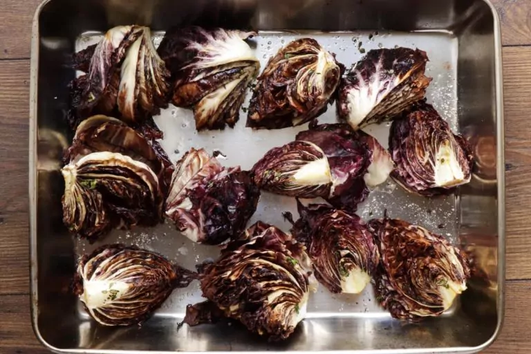 Step 3 - Roasted Balsamic Radicchio with Pancetta