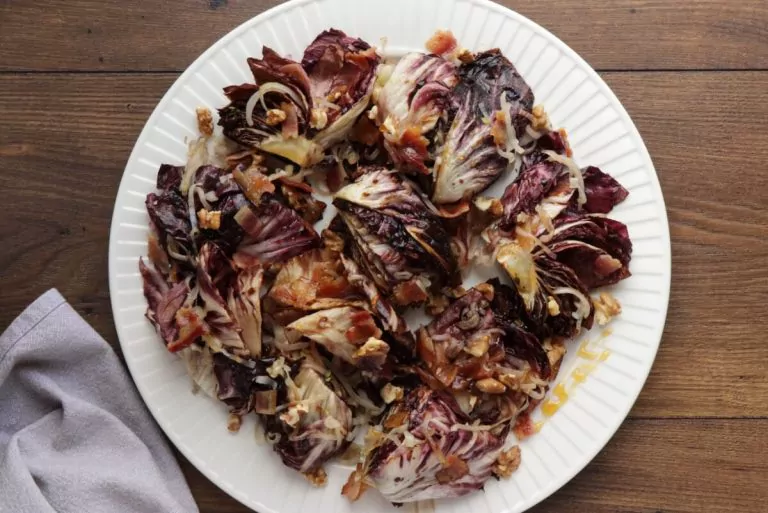 Step 6 - Roasted Balsamic Radicchio with Pancetta