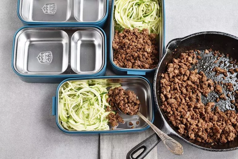 Step 6 - Sesame Ginger Beef Zucchini Noodles