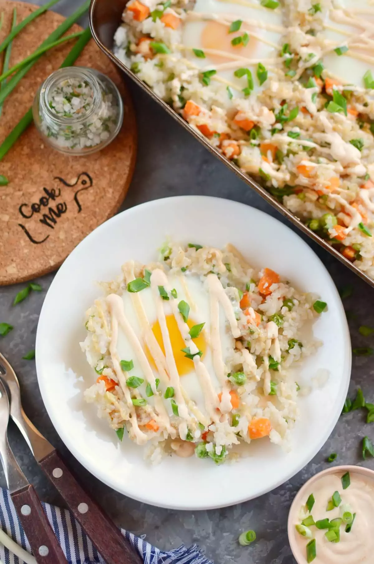 Sheet Pan Fried Rice