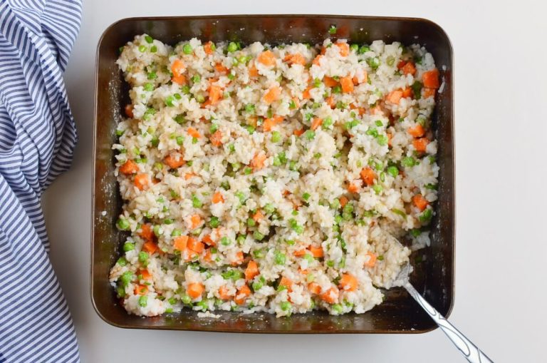 Step 5 - Sheet Pan Fried Rice