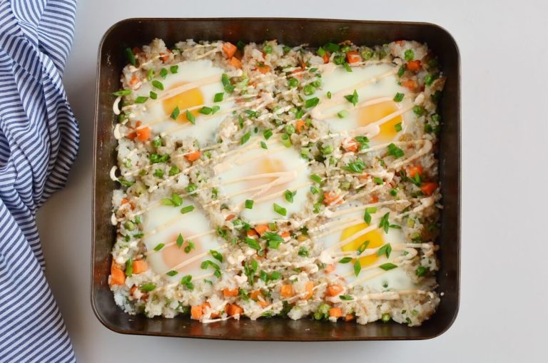 Step 8 - Sheet Pan Fried Rice
