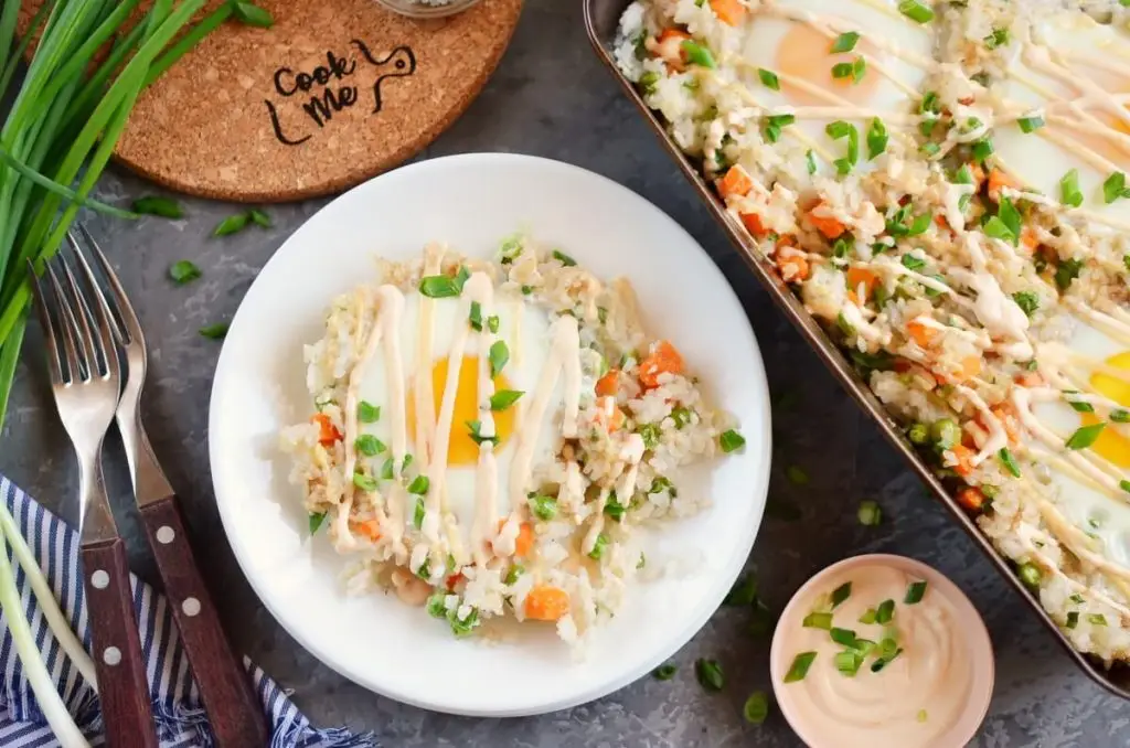 Sheet Pan Fried Rice